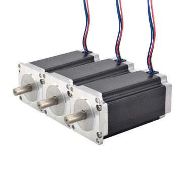 3st E Serie Nema 23 Bipolair 1.8deg 3.0Nm(425oz.in) 4.2A 57x57x113mm 4 Draden