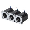 3 st Dubbele as Nema 23 bipolair 3,1 Nm (439oz.in) 3,5 A 60x60x88 mm 4 draden - 3-24HS34-3504D | StepperOnline