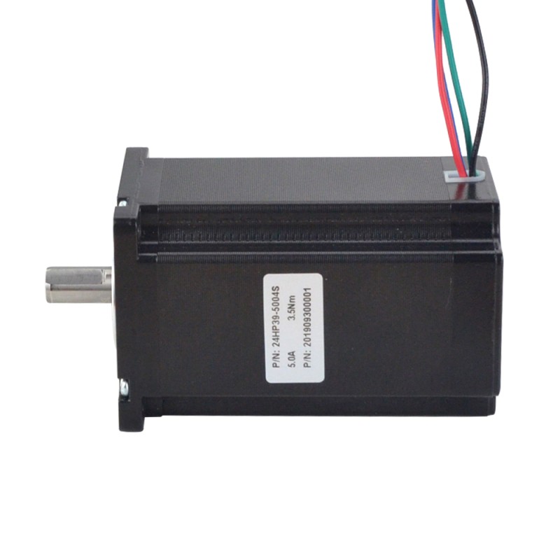 P-serie Nema 24 bipolair 1,8deg 3,5Nm(495,74oz.in) 5,0A 60x60x97,8mm 4 draden