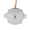 Ronde Pannenkoek Nema 24 Bipolair 1.8deg 6Ncm(8.5oz.in) 1A Φ60x9.6mm 4 Draden