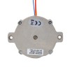 Ronde Pannenkoek Nema 24 Bipolair 1.8deg 6Ncm(8.5oz.in) 1A Φ60x9.6mm 4 Draden