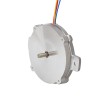 Ronde Pannenkoek Nema 24 Bipolair 1.8deg 6Ncm(8.5oz.in) 1A Φ60x9.6mm 4 Draden