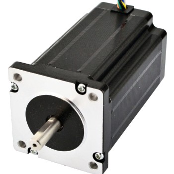 Dubbele as Nema 23 CNC Stepper 3.1Nm (439oz.in) 60x60x88mm 8 Draden