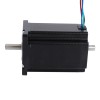 3 st Dubbele as Nema 23 bipolair 3,1 Nm (439oz.in) 3,5 A 60x60x88 mm 4 draden - 3-24HS34-3504D | StepperOnline