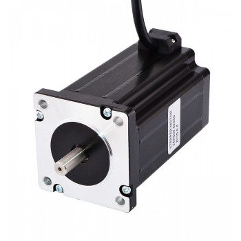 Dubbele as Nema 24 stappenmotor 4.2A 4Nm (566oz.in) 60x60x100mm 4 draden Dubbele as Nema 24 stappenmotor 4.2A 4Nm (566oz.in) 60x60x100mm 4 draden