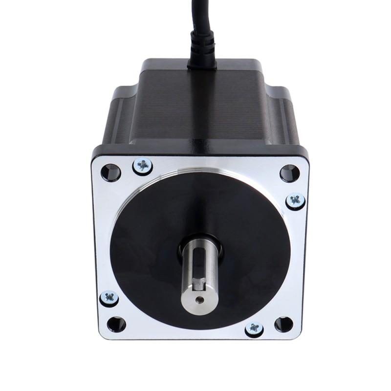 E-serie Nema 34 stappenmotor bipolaire 1.8deg 8.2 Nm (1161.22oz.in) 6.0A 86x86x114mm 4 draden