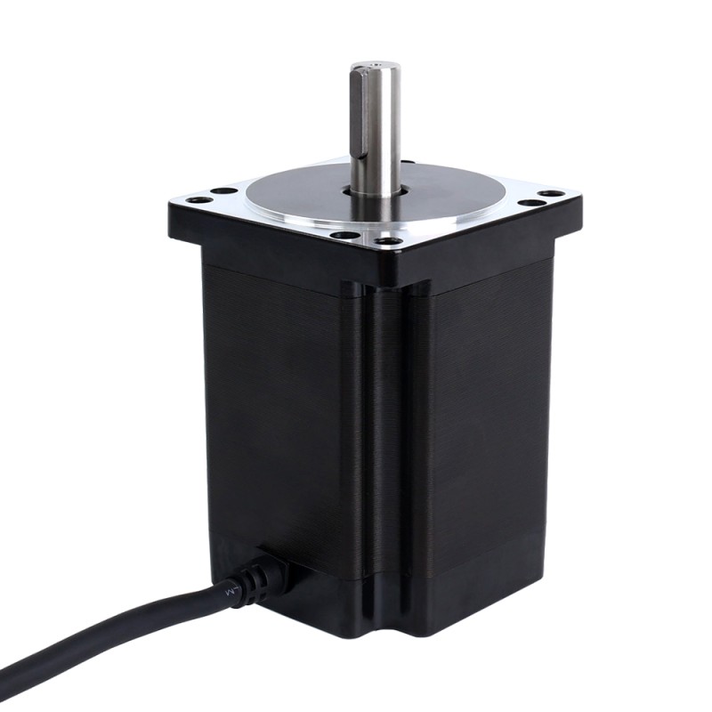 E-serie Nema 34 stappenmotor bipolaire 1.8deg 8.2 Nm (1161.22oz.in) 6.0A 86x86x114mm 4 draden