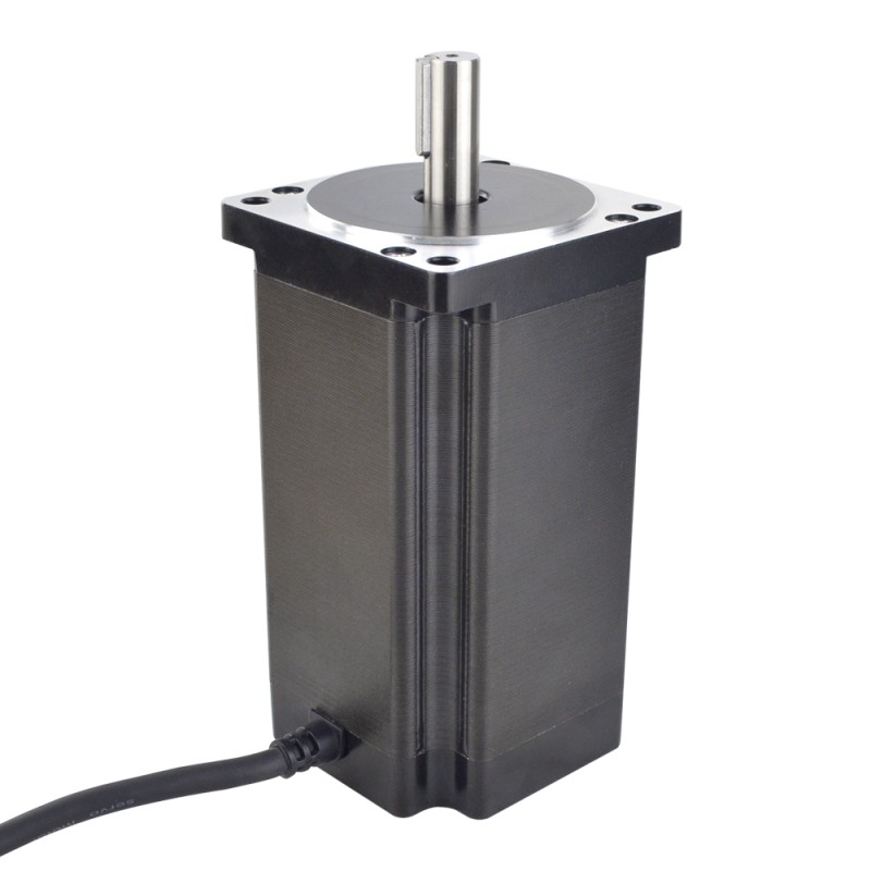 E-serie Nema 34 stappenmotor bipolaire 1.8deg 12.0 Nm (1699.34oz.in) 6.0A 86x86x151.5mm 4 draden