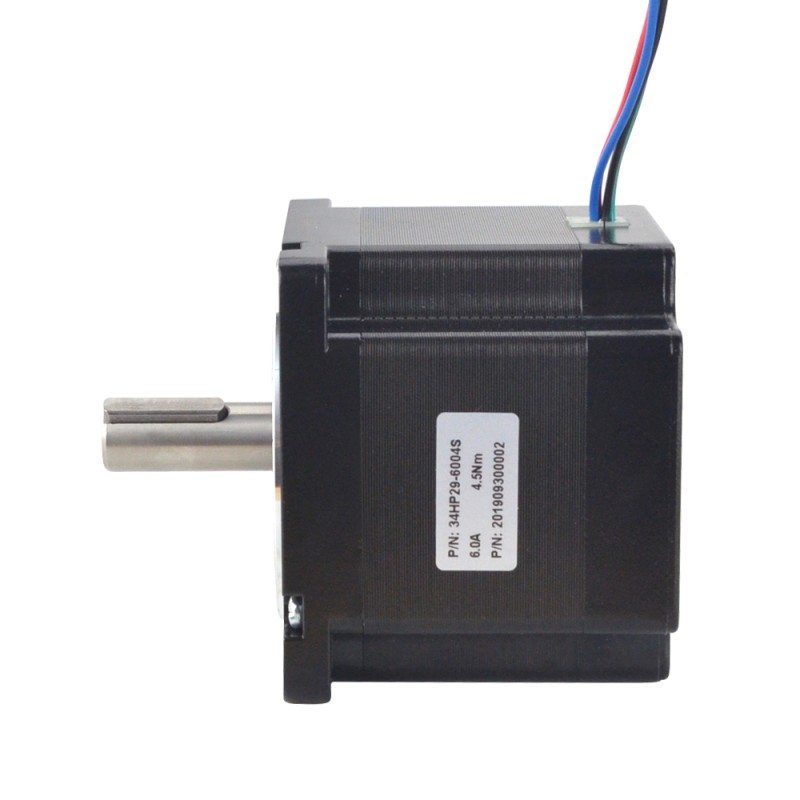 P serie Nema 34 Bipolair 1,8deg 4,5Nm(637,25oz.in) 6,0A 86x86x74mm 4 Draden