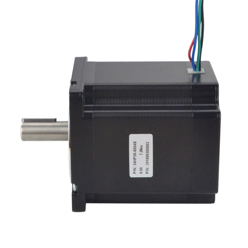 P serie Nema 34 Bipolair 1,8deg 7,2Nm(1019,81oz.in) 6,0A 86x86x95,3mm 4 Draden