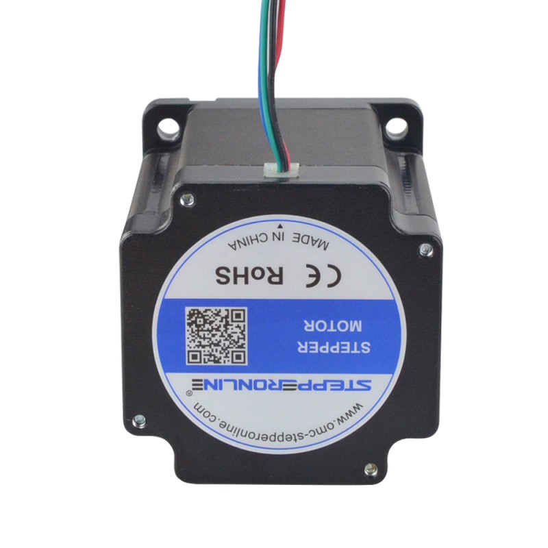 P serie Nema 34 Bipolair 1,8deg 7,2Nm(1019,81oz.in) 6,0A 86x86x95,3mm 4 Draden