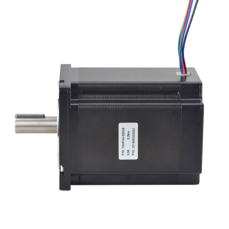 P serie Nema 34 Bipolair 1.8deg 8.2Nm(1161.22oz.in) 6.0A 86x86x112.3mm 4 Draden