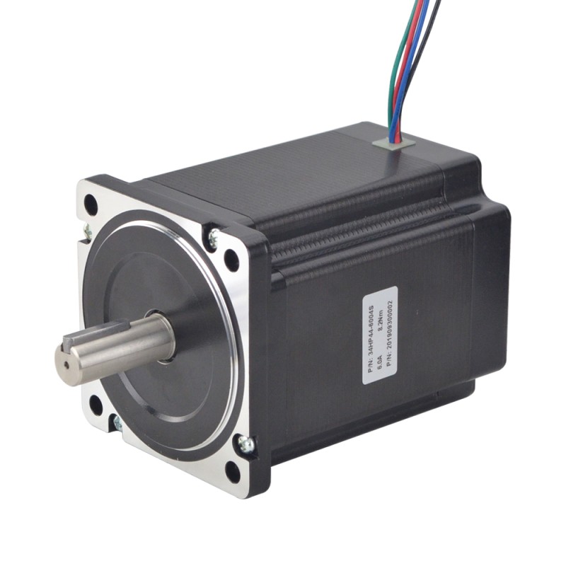 P serie Nema 34 Bipolair 1.8deg 8.2Nm(1161.22oz.in) 6.0A 86x86x112.3mm 4 Draden