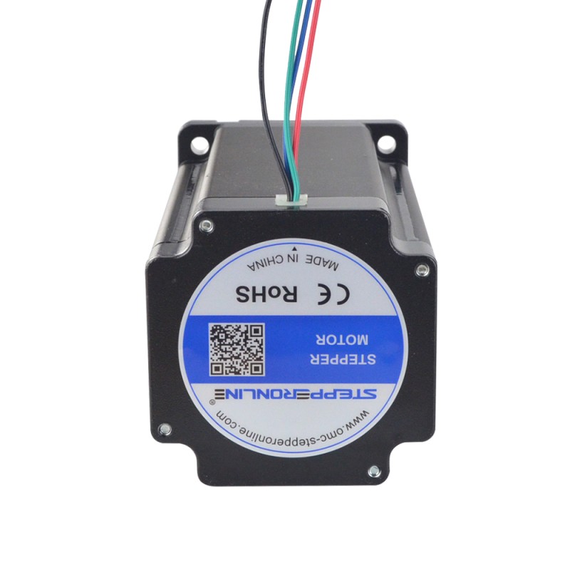 P-serie Nema 34 bipolair 1,8deg 12Nm (1699,34oz.in) 6,0A 86x86x150,6mm 4 draden