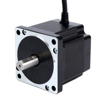S-serie Nema 34 stappenmotor 1.8deg 4.8Nm (679.74oz.in) 6.0A 86x86x78mm 4 draden S-serie Nema 34 stappenmotor 1.8deg 4.8Nm (679.74oz.in) 6.0A 86x86x78mm 4 draden