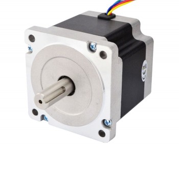 Nema 34 CNC Stappenmotor 4.5Nm (637.25oz.in) 5.5A 86x86x80mm Zeer belangrijke Manierschacht
