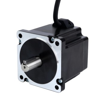 S-serie Nema 34-stappenmotor 4,8 Nm (679,74oz.in) 14 mm spiebaanas 1m kabel