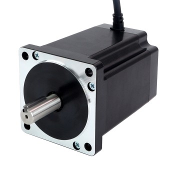 S-serie Nema 34 stappenmotor bipolaire 1.8deg 8.2 Nm (1161.45oz.in) 6.0A 86x86x113mm 4 draden