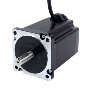 Keyway dubbele as Nema 34 CNC stappenmotor 8.5Nm (1204oz.in) 5A 86x86x114mm