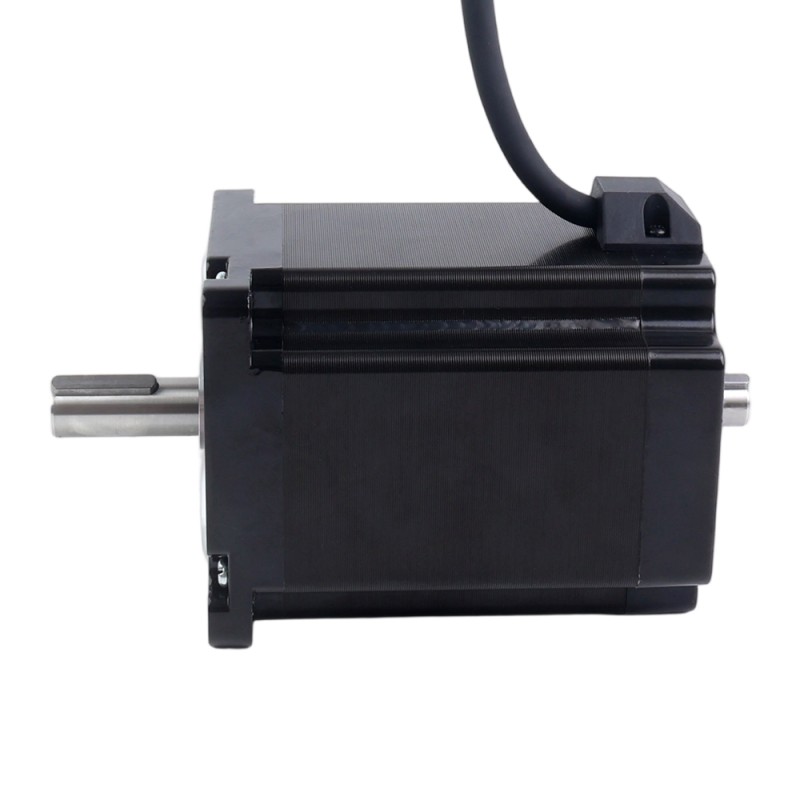 Keyway dubbele as Nema 34 CNC stappenmotor 8.5Nm (1204oz.in) 5A 86x114mm