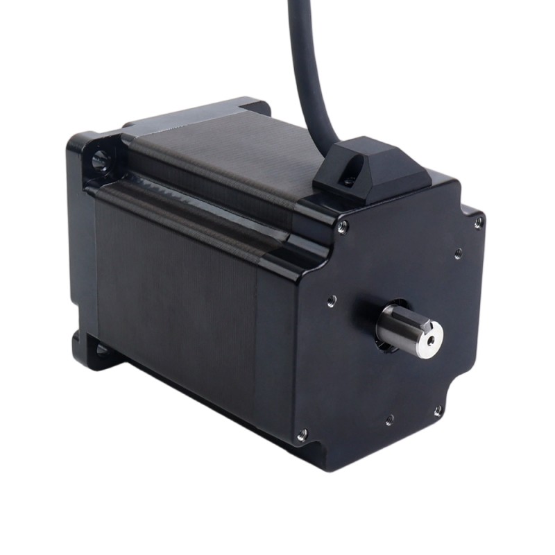 Keyway dubbele as Nema 34 CNC stappenmotor 8.5Nm (1204oz.in) 5A 86x114mm