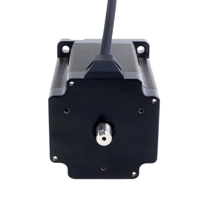 Keyway dubbele as Nema 34 CNC stappenmotor 8.5Nm (1204oz.in) 5A 86x114mm