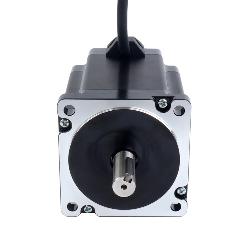 Keyway dubbele as Nema 34 CNC stappenmotor 8.5Nm (1204oz.in) 5A 86x114mm