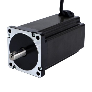 S-serie Nema 34-stappenmotor 13,0 Nm (1841oz.in) 14 mm spiebaanas 1m kabel S-serie Nema 34-stappenmotor 13,0 Nm (1841oz.in) 14 mm spiebaanas 1m kabel