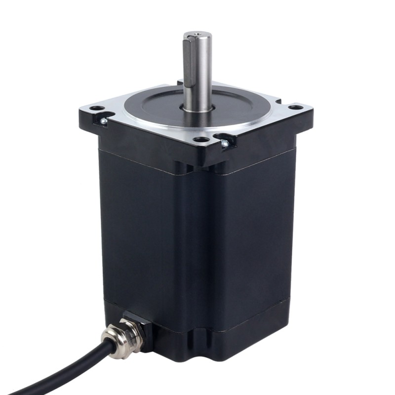 S Serie IP65 Waterproof Nema 34 Stappenmotor 6.0A 8,5Nm(1203,94oz.in) - 34IP65S-85 | StepperOnline S Serie IP65 Waterproof Nema 34 Stappenmotor 6.0A 8,5Nm(1203,94oz.in) - 34IP65S-85 | StepperOnline