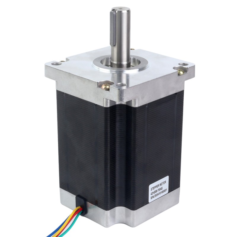 Nema 42 CNC Stappenmotor Bipolair 22Nm(3115,46oz.in) 7,0A 110x110x150mm 4 Draden - 42HS59-7004S | StepperOnline
