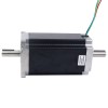 Dubbele as Nema 42 CNC stappenmotor 30Nm (4248oz.in) 8A 110x201mm 4 draden
