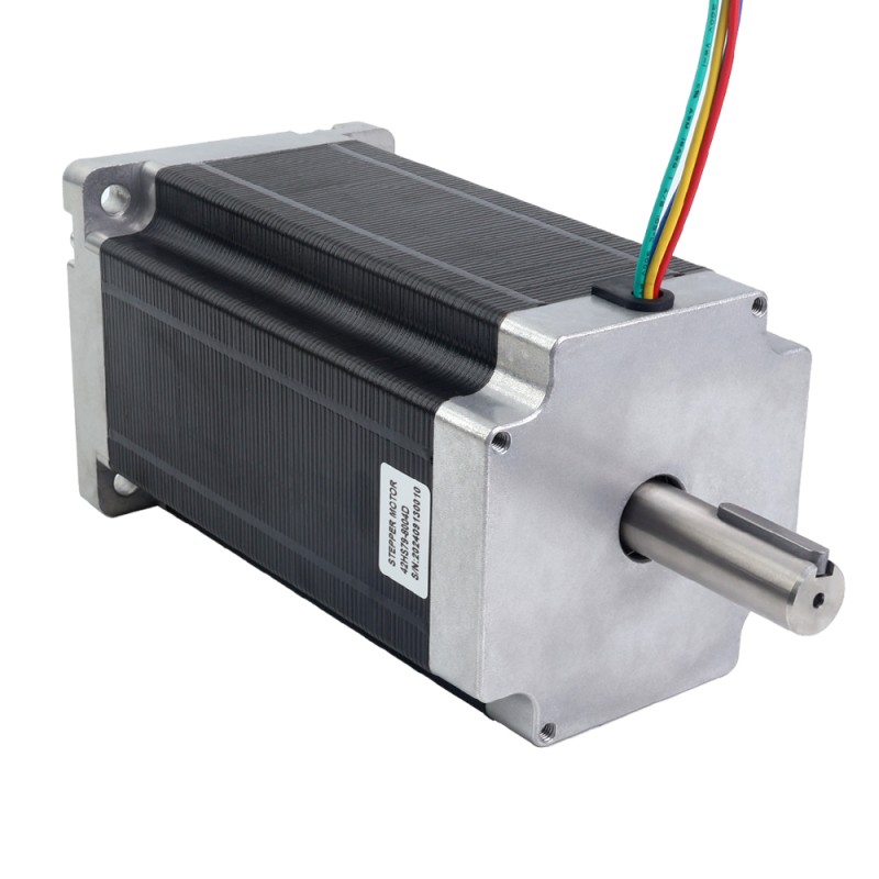 Dubbele as Nema 42 CNC stappenmotor 30Nm (4248oz.in) 8A 110x201mm 4 draden
