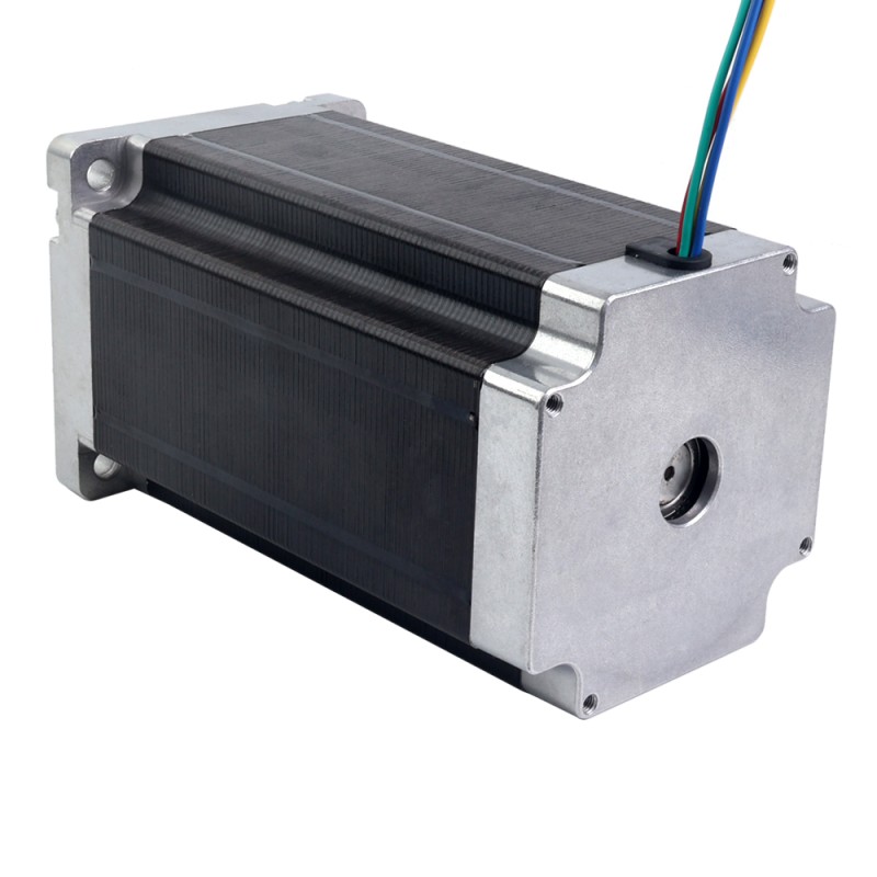 Nema 42 CNC Stappenmotor Bipolair 30Nm (4248oz.in) 8A 110x201mm 4 Draden voor NmRV50 Wormwielkast