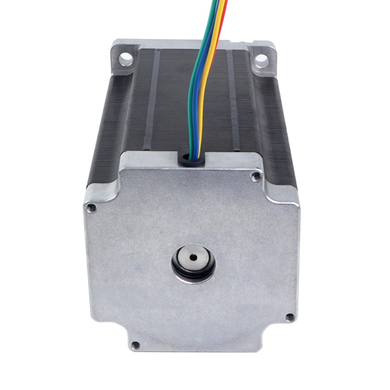 Nema 42 CNC Stappenmotor Bipolair 30Nm (4248oz.in) 8A 110x201mm 4 Draden voor NmRV50 Wormwielkast