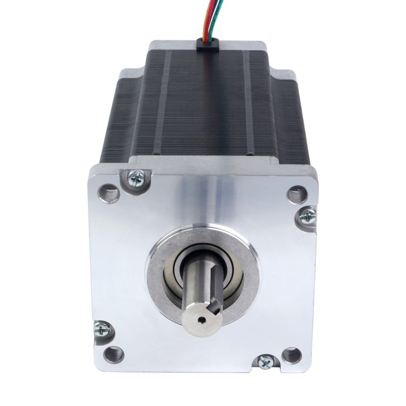 Nema 42 CNC Stappenmotor Bipolair 30Nm (4248oz.in) 8A 110x201mm 4 Draden voor NmRV50 Wormwielkast
