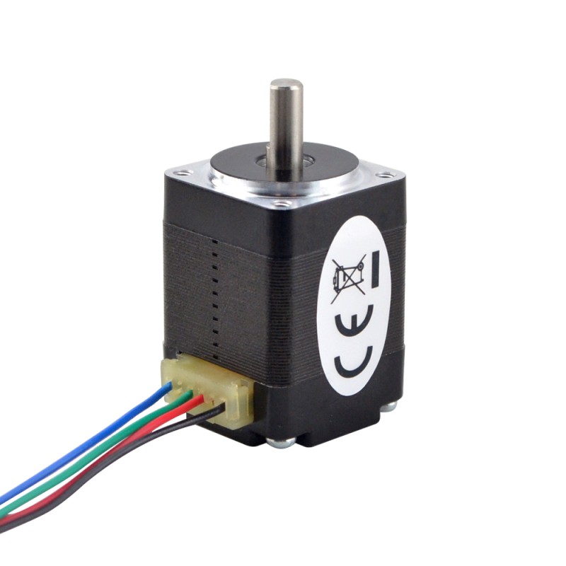 Nema 8 Bipolair 1,8deg 1,4Ncm(1,98oz.in) 0,2A 20x20x28mm 4 Draden