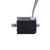 Dubbele as Nema 8 holle as stappenmotor bipolaire 1.5Ncm (2.12oz.in) 0.49A 20x20x27mm