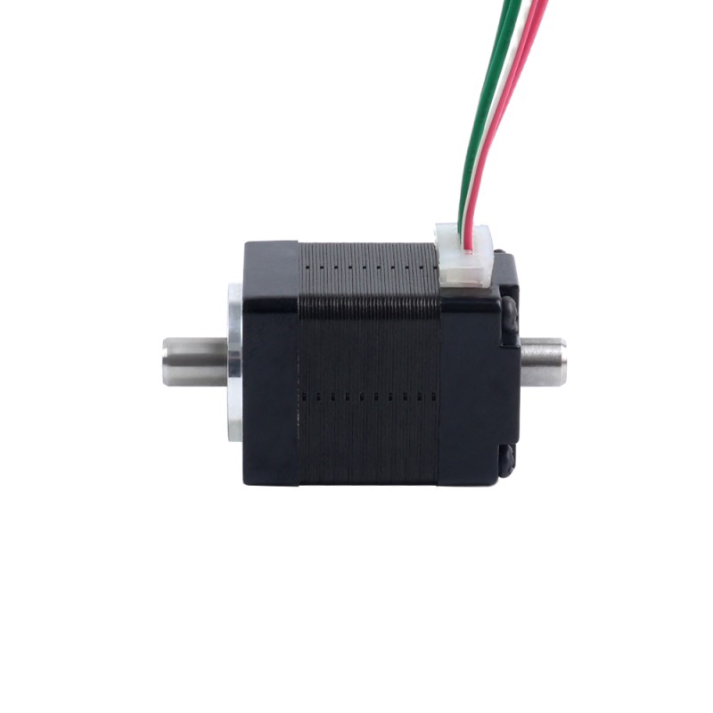 Dubbele as Nema 8 holle as stappenmotor bipolaire 1.5Ncm (2.12oz.in) 0.49A 20x20x27mm
