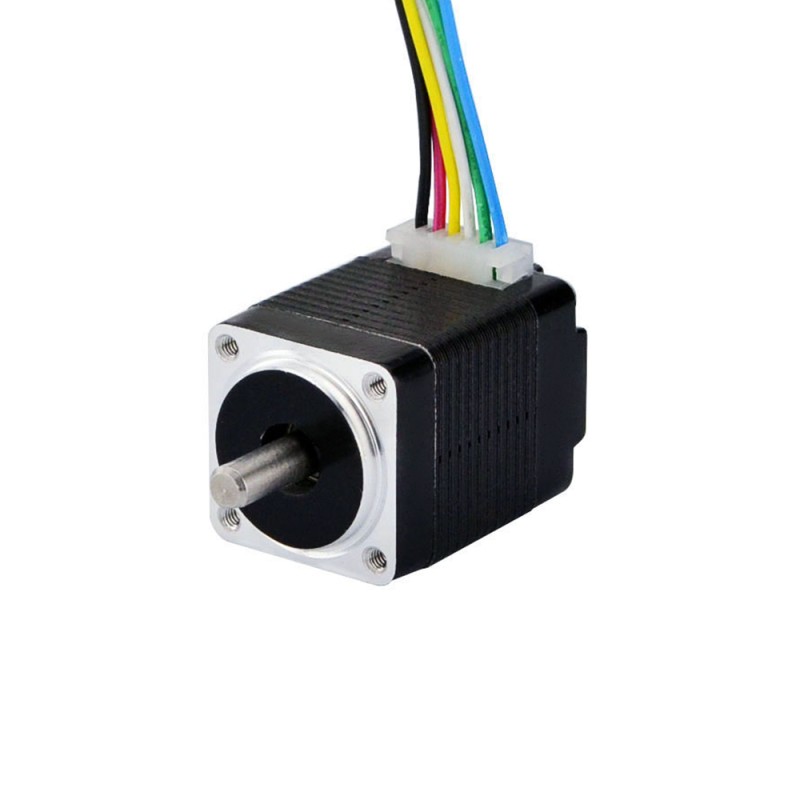 Nema 8 Unipolair 1,8deg 1,2Ncm(1,70oz.in) 0,5A 20x20x28mm 6 Draden - 8HS12-0506S | StepperOnline