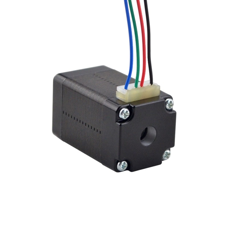 Nema 8 Bipolair 1,8deg 1,8Ncm(2,55oz.in) 0,6A 20x20x34mm 4 Draden