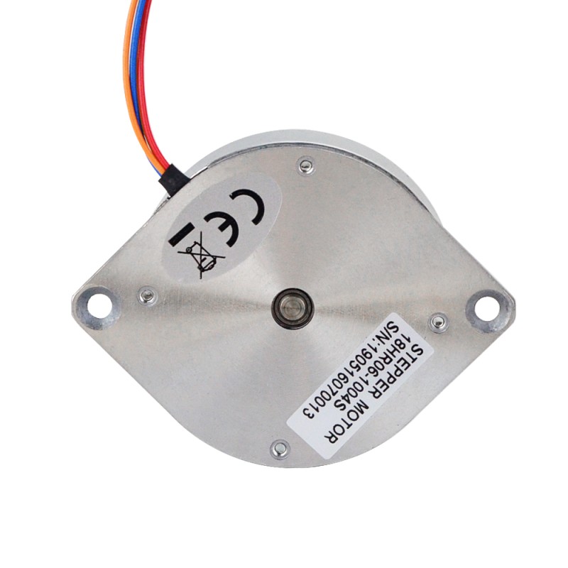 Ronde Pannenkoek Nema 18 Bipolair 1.8deg 9Ncm(12.75oz.in) 1A Φ46x16mm 4 Draden
