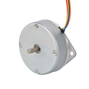 Ronde Pannenkoek Nema 18 Bipolair 1.8deg 9Ncm(12.75oz.in) 1A Φ46x16mm 4 Draden