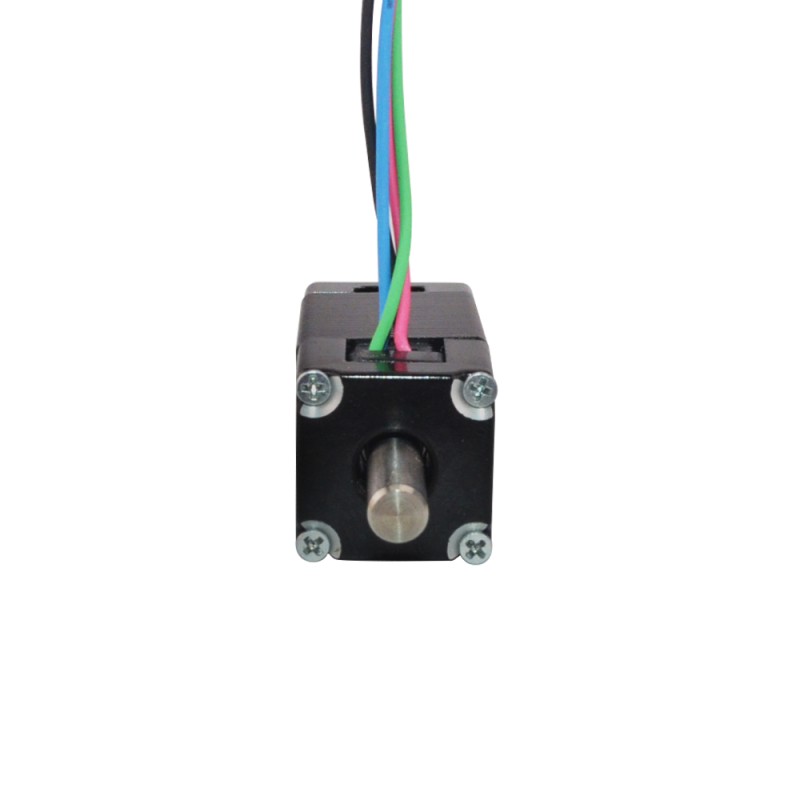 Dubbele as Nema 6 bipolair 1,8deg 0,58Ncm(0,82oz.in) 0,3A 14x14x30mm 4 draden