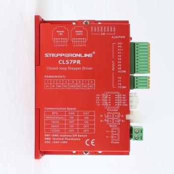 Tweedehands - Modbus RS485 gesloten-lus stappenmotor driver 0-5,0A 20-50VDC voor Nema 17, 23, 24 stappenmotoren
