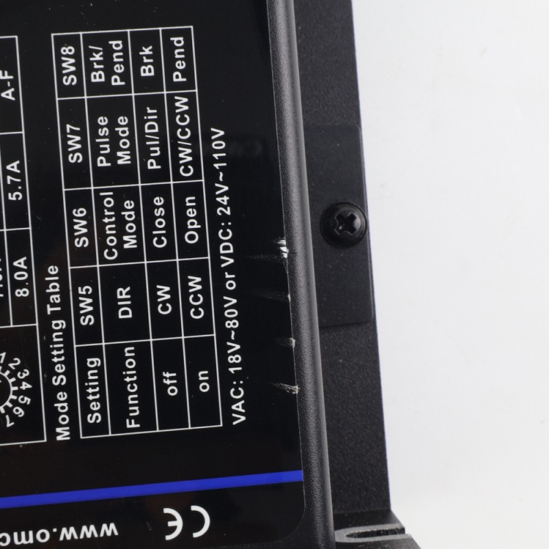 Closed Loop Stepper Driver V4.1 0-8.2A 18-80VAC/24-110VDC voor Nema 34 Stepper Motor