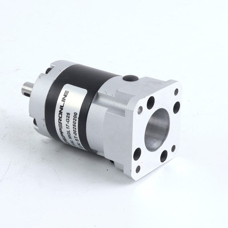 MGL-serie planetaire tandwielkast overbrengingsverhouding 25:1 speling 45arc-min voor 5mm as standaard Nema 17 stappenmotor - MGL17-G25 | StepperOnline