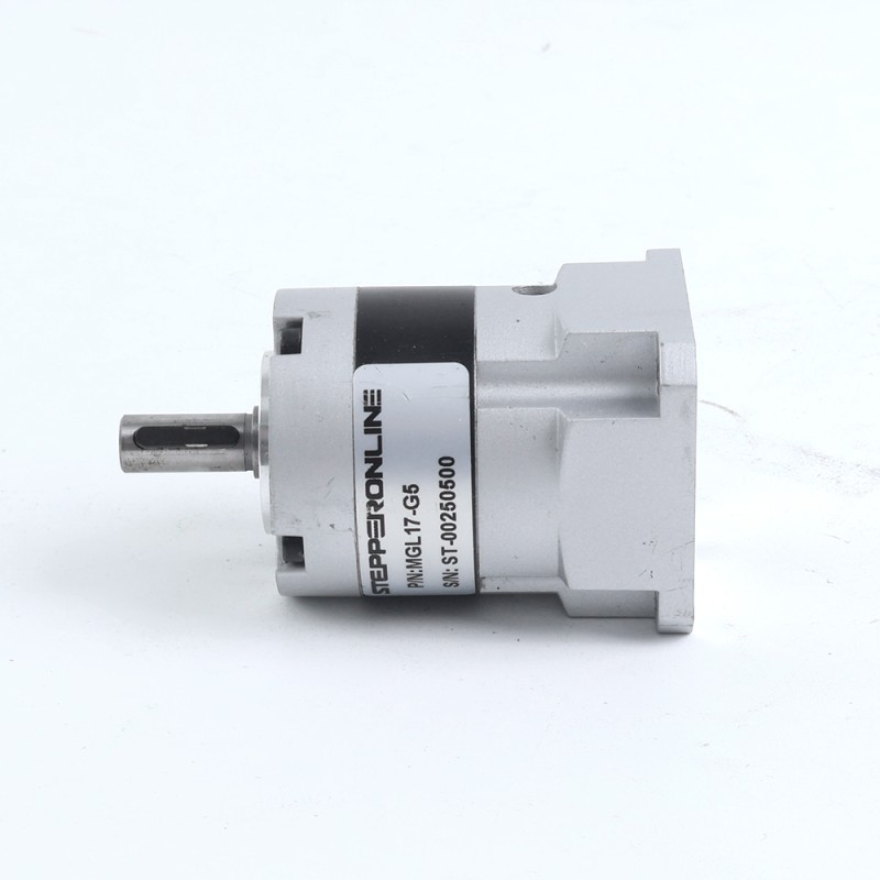 MGL-serie planetaire tandwielkast overbrengingsverhouding 5:1 speling 30arc-min voor 5mm as standaard Nema 17 stappenmotor - MGL17-G5 | StepperOnline