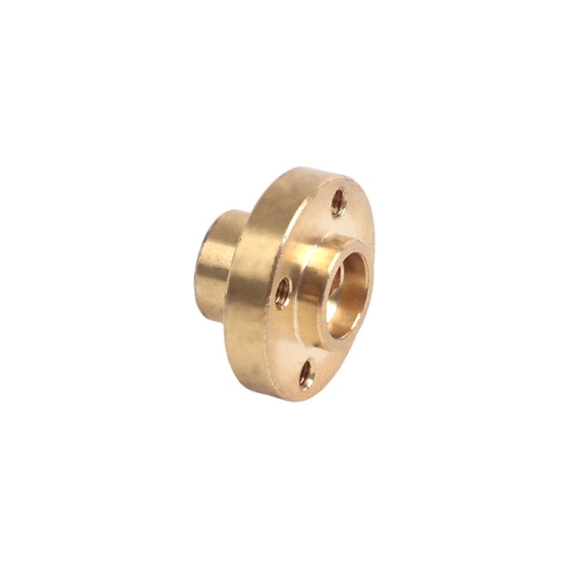 Gebruikte producten - messing Schroefmoer voor Tr8x8mm draadstang - SN-B-MB-USED | StepperOnline