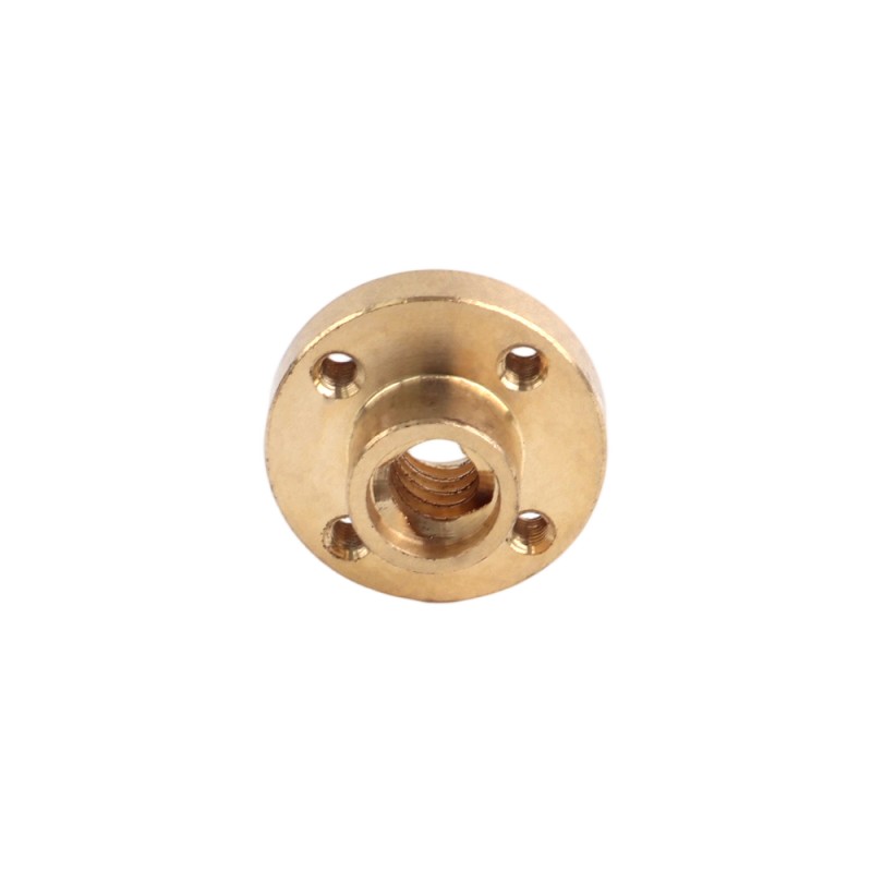 Gebruikte producten - messing Schroefmoer voor Tr8x8mm draadstang - SN-B-MB-USED | StepperOnline