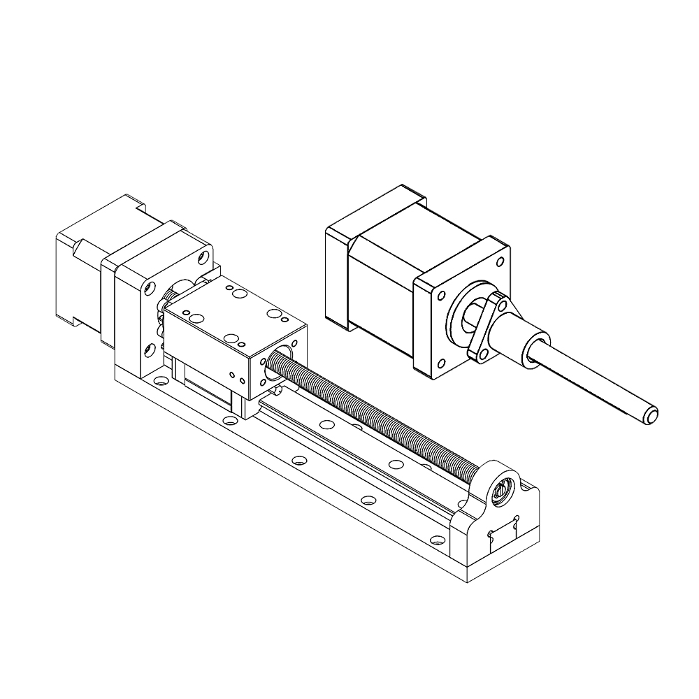 Lineaire Stappenmotor